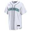 Kade Anderson Seattle Mariners Nike Home Replica Jersey - White - Back View