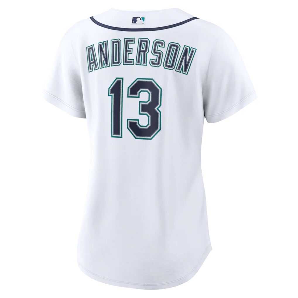 Kade Anderson Seattle Mariners Nike Women's Home Replica Jersey