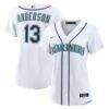 Kade Anderson Seattle Mariners Nike Women's Home Replica Jersey - White - Front View