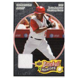2008 Upper Deck Heroes Jersey Black #86 Chone Figgins
