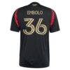 Breel Embolo Atlanta United FC adidas 2025 The Connector Replica Jersey - Black - Detail View