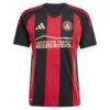 Breel Embolo Atlanta United FC adidas 2025 The Connector Replica Jersey - Black - Side View