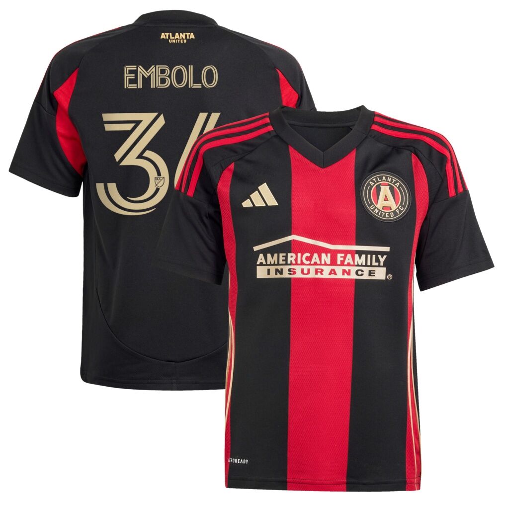 Breel Embolo Atlanta United FC adidas Youth 2025 The Connector Replica Jersey