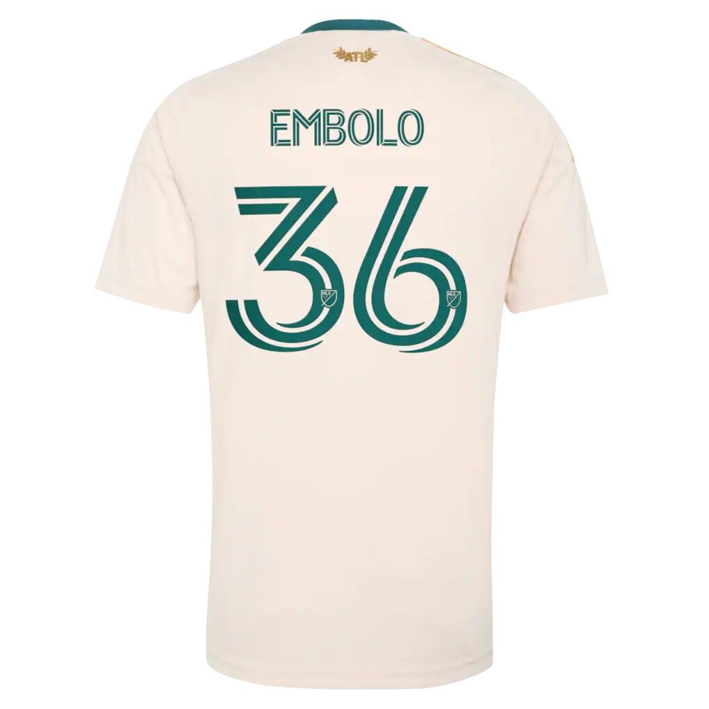 Breel Embolo Atlanta United FC adidas 2026 Spirit of '96 Replica Jersey - Tan