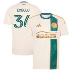 Breel Embolo Atlanta United FC adidas 2026 Spirit of '96 Replica Jersey - - Front View