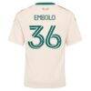 Breel Embolo Atlanta United FC adidas Youth 2026 Spirit of '96 Replica Jersey - - Detail View