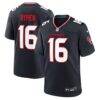 Brett Rypien Houston Texans Nike Team Game Jersey - Navy - Front View