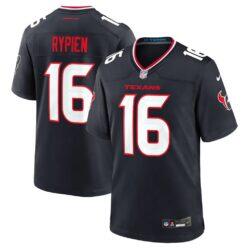 Brett Rypien Houston Texans Nike Team Game Jersey - Navy - Front View
