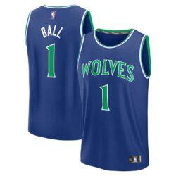 LaMelo Ball Minnesota Timberwolves Fashion7 Youth Fast Break Jersey - Icon Edition