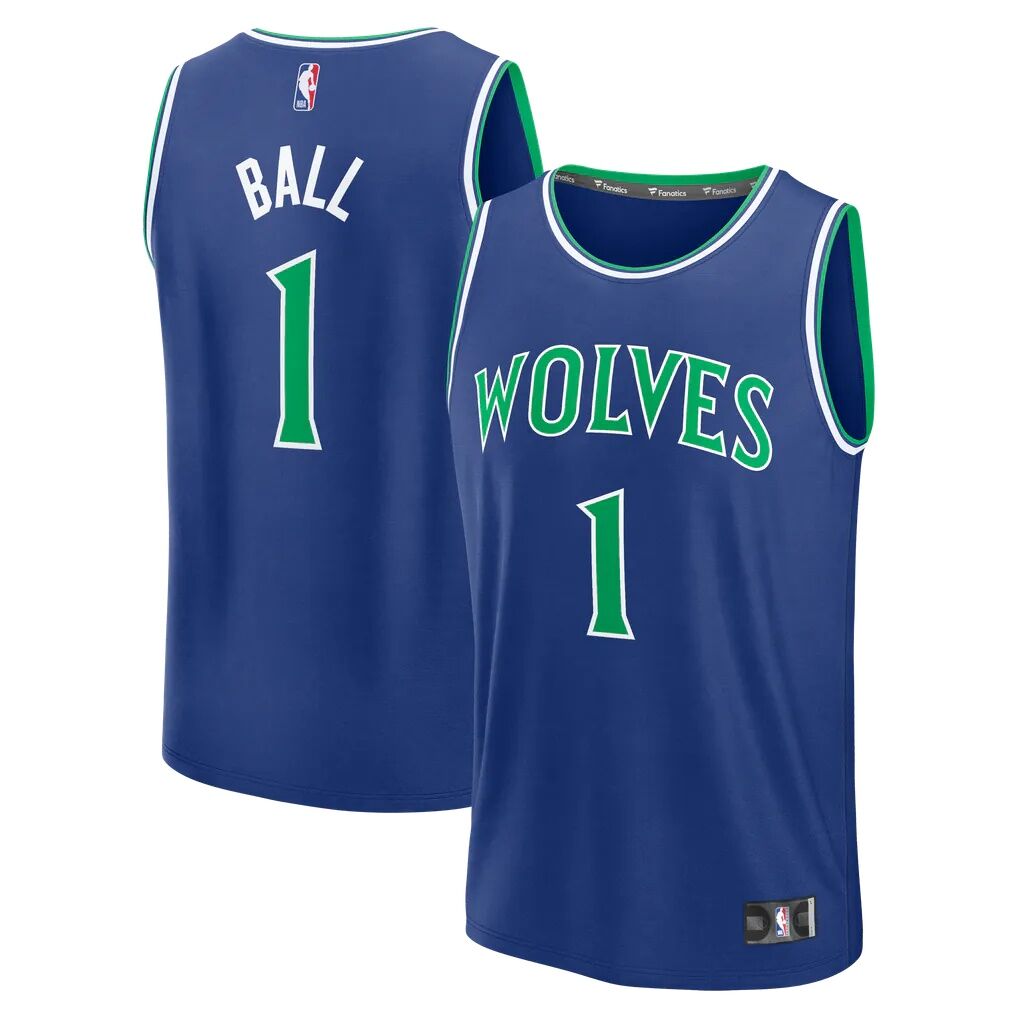 LaMelo Ball Minnesota Timberwolves Fashion7 Youth Fast Break Jersey - Icon Edition