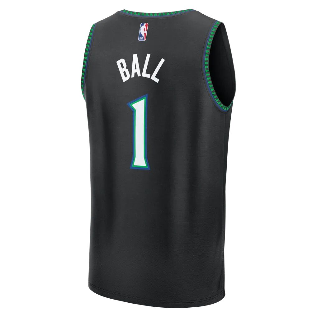 LaMelo Ball Minnesota Timberwolves Fashion7 Youth Fast Break Jersey - Statement Edition