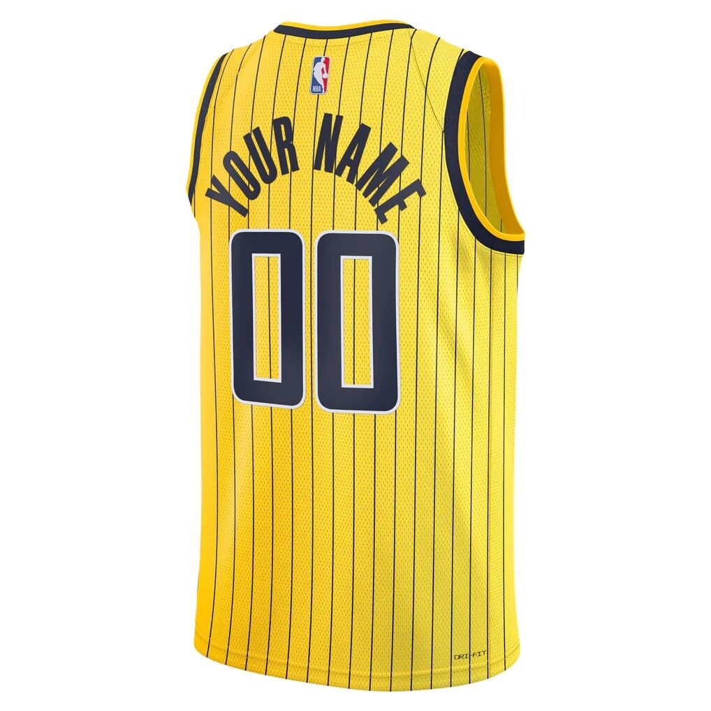Indiana Pacers Jordan Brand Unisex Swingman Custom Jersey - Statement Edition