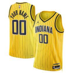 Indiana Pacers Jordan Brand Unisex Swingman Custom Jersey - Statement Edition