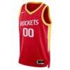 Houston Rockets Nike Unisex Swingman Custom Jersey - Red - Side View