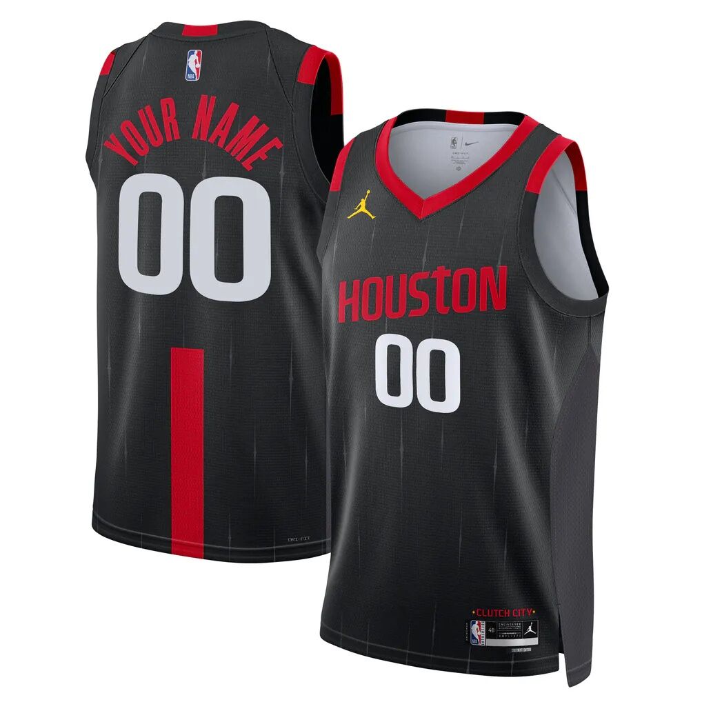 Houston Rockets Jordan Brand Unisex Swingman Custom Jersey - Statement Edition