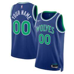Minnesota Timberwolves Nike Unisex Swingman Custom Jersey - Icon Edition