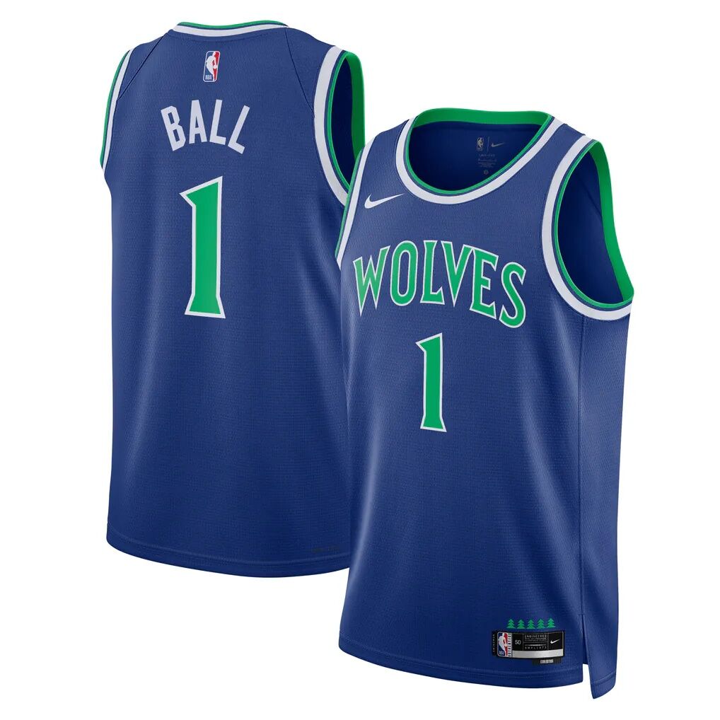 LaMelo Ball Minnesota Timberwolves Nike Unisex Swingman Jersey - Icon Edition