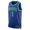 LaMelo Ball Minnesota Timberwolves Nike Unisex Swingman Jersey - Blue - Side View