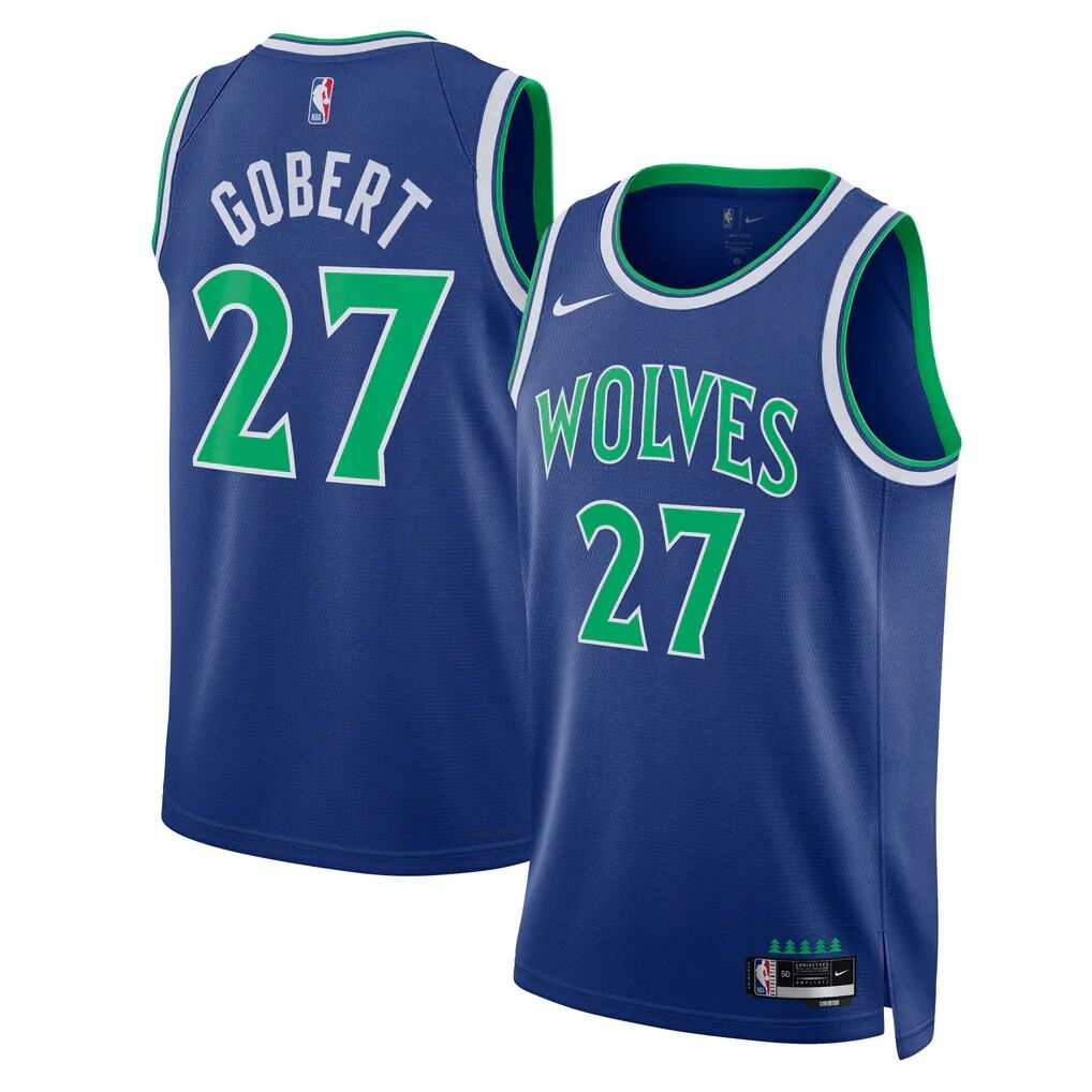 Rudy Gobert Minnesota Timberwolves Nike Unisex Swingman Jersey - Icon Edition