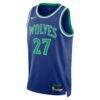 Rudy Gobert Minnesota Timberwolves Nike Unisex Swingman Jersey - Blue - Side View