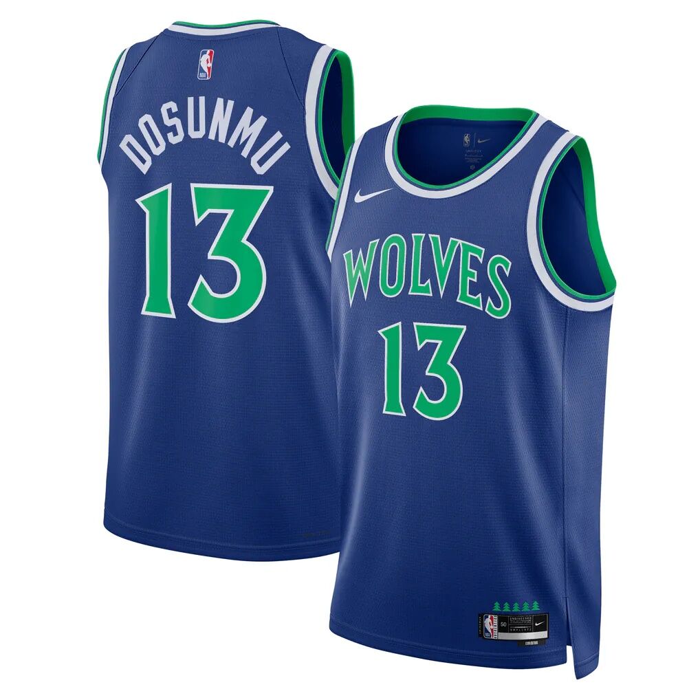 Ayo Dosunmu Minnesota Timberwolves Nike Unisex Swingman Jersey - Icon Edition