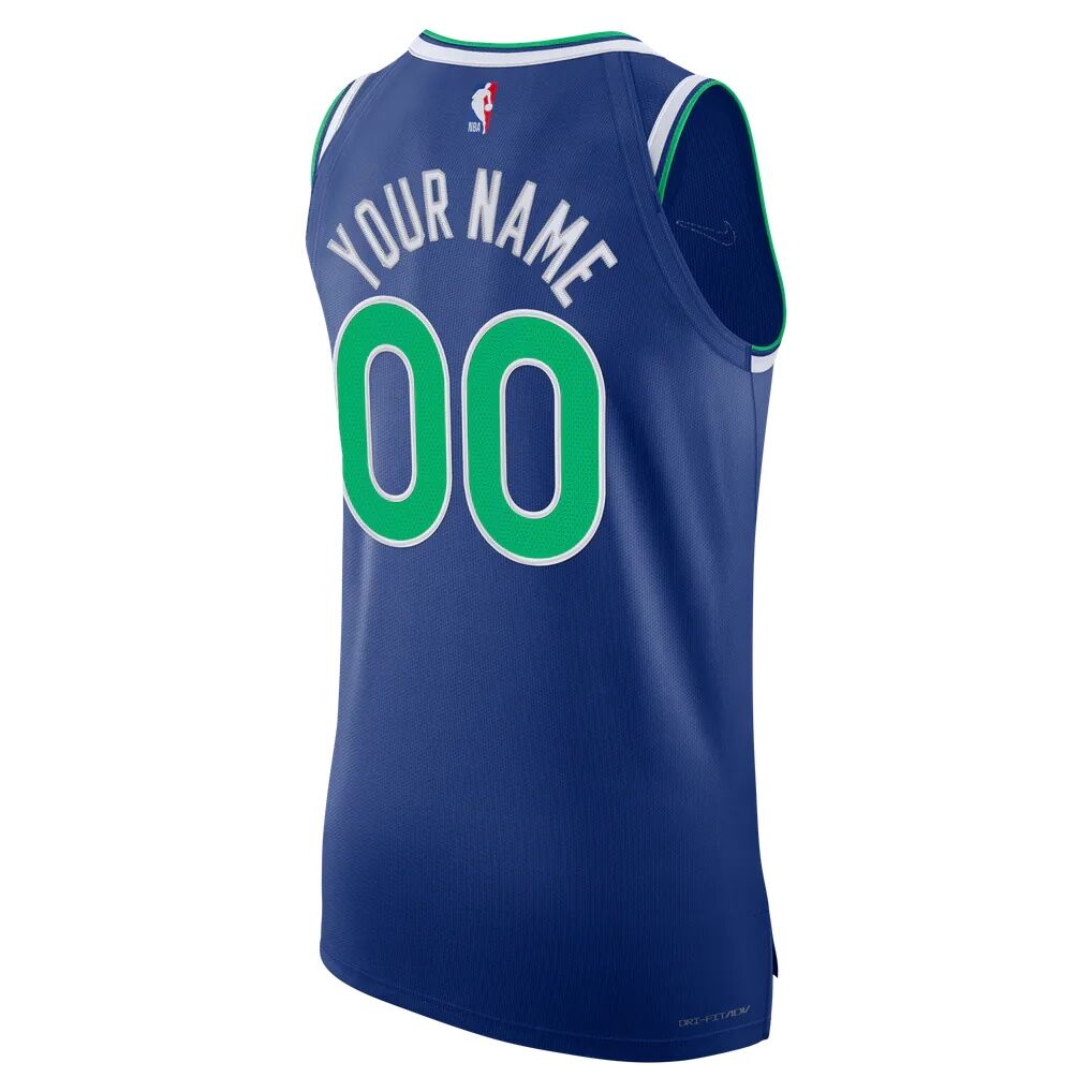 Minnesota Timberwolves Nike Authentic Custom Jersey - Icon Edition
