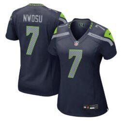 Uchenna Nwosu Seattle Seahawks Nike Women's Team Game Jersey - - Front View