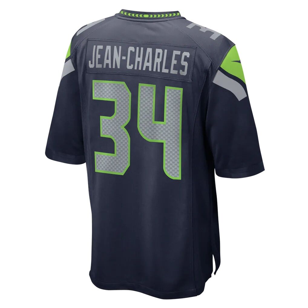 Shemar Jean-Charles Seattle Seahawks Nike Team Game Jersey - College Navy