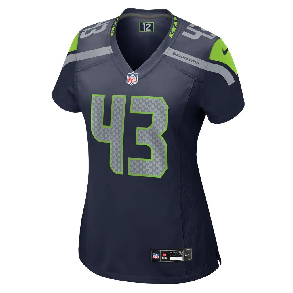 Maxen Hook Seattle Seahawks Nike Women's Team Game Jersey - College Navy