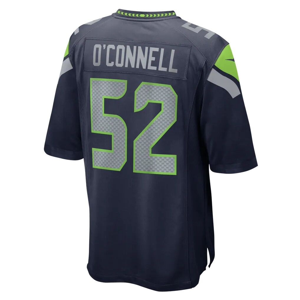 Patrick O'Connell Seattle Seahawks Nike Team Game Jersey - College Navy