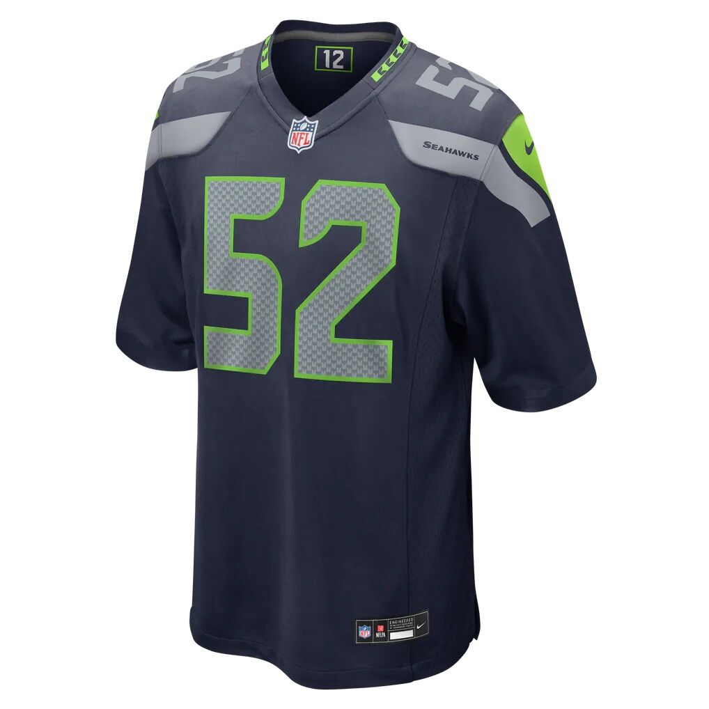 Patrick O'Connell Seattle Seahawks Nike Team Game Jersey - College Navy