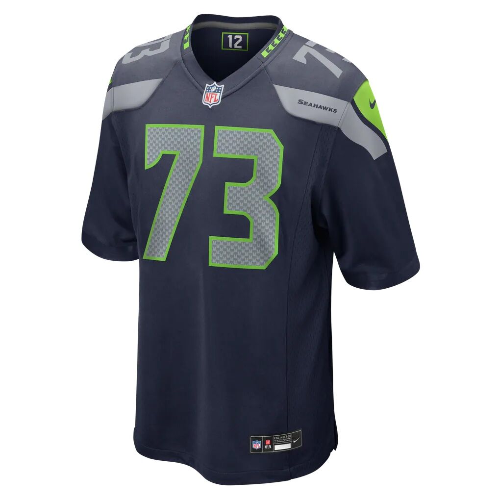 Logan Brown Seattle Seahawks Nike Team Game Jersey - College Navy