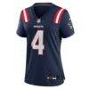 Craig Woodson New England Patriots Nike Women's Team Game Jersey - Navy - Alt1