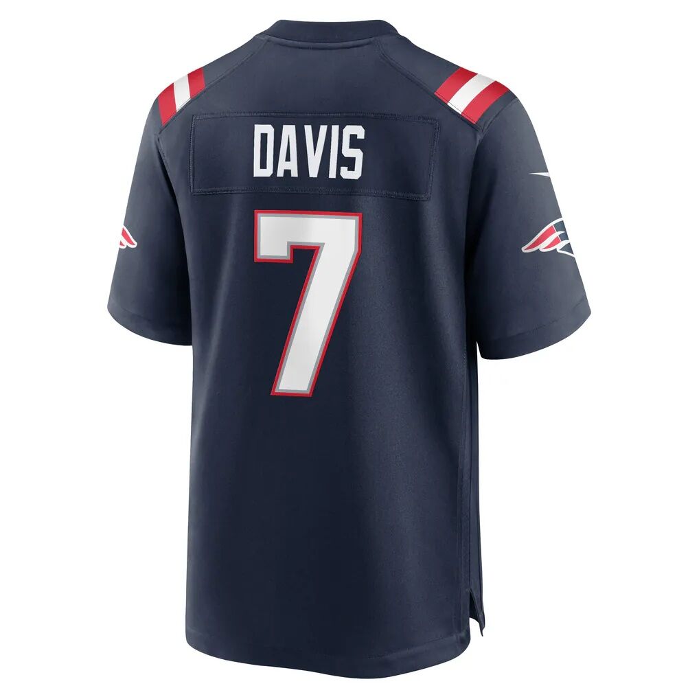 Carlton Davis New England Patriots Nike Team Game Jersey