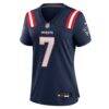 Carlton Davis New England Patriots Nike Women's Team Game Jersey - Navy - Alt1