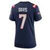 Carlton Davis New England Patriots Nike Women's Team Game Jersey - Navy - Alt2