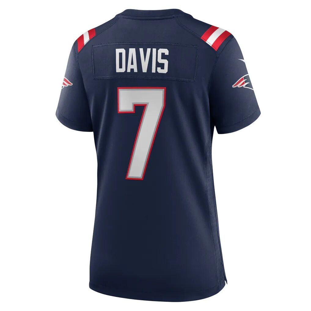 Carlton Davis New England Patriots Nike Women's Team Game Jersey