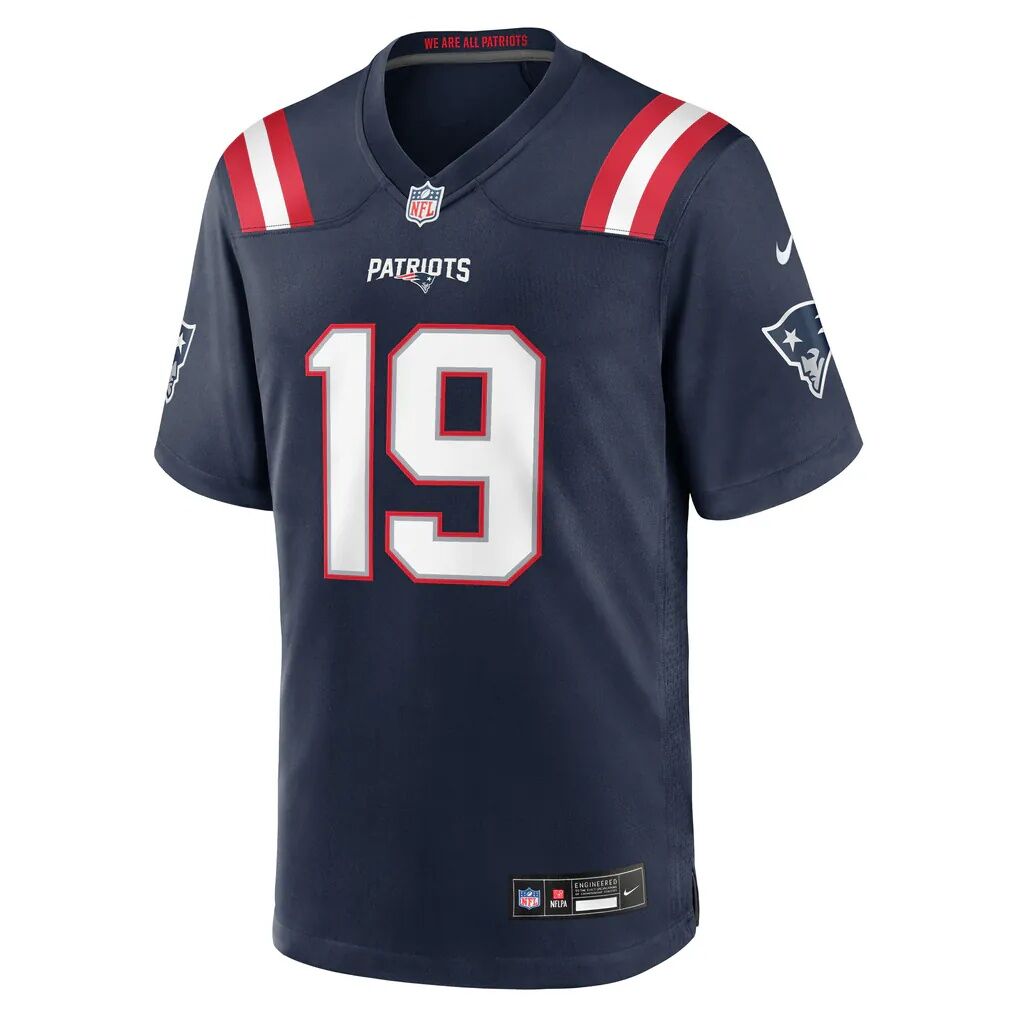 Kobee Minor New England Patriots Nike Team Game Jersey