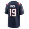 Kobee Minor New England Patriots Nike Team Game Jersey - Navy - Alt2