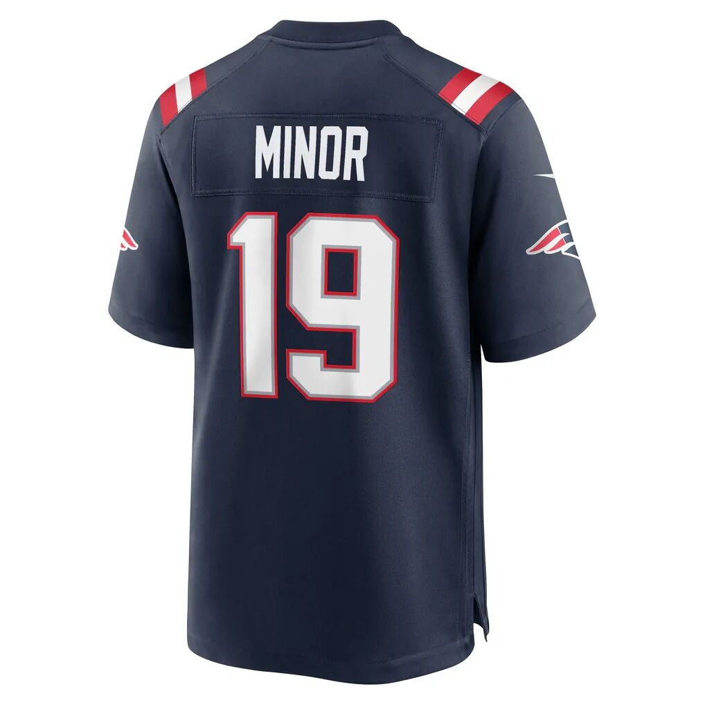 Kobee Minor New England Patriots Nike Team Game Jersey