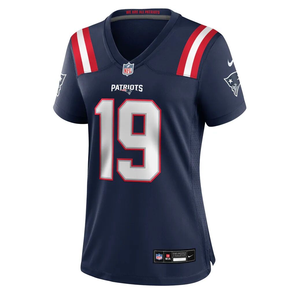 Kobee Minor New England Patriots Nike Women's Team Game Jersey