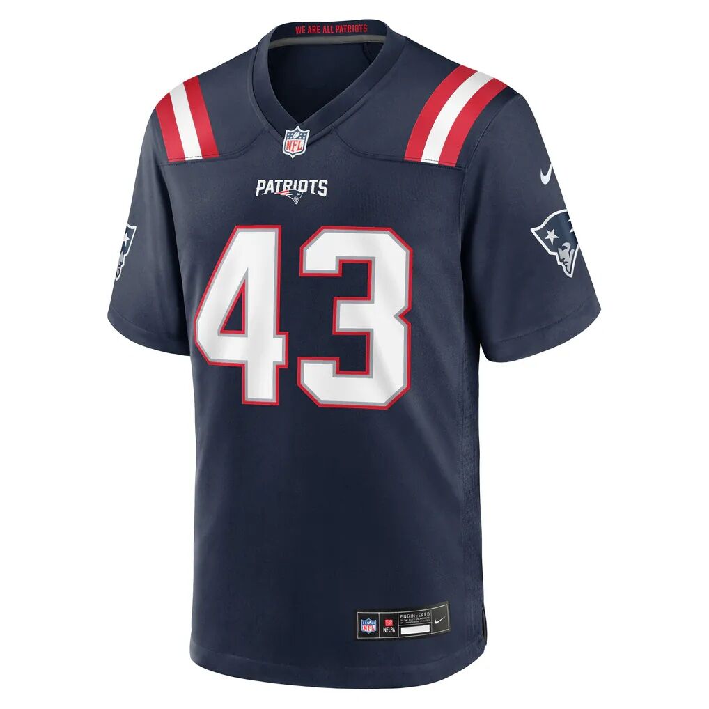Bradyn Swinson New England Patriots Nike Team Game Jersey