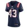 Bradyn Swinson New England Patriots Nike Women's Team Game Jersey - Navy - Alt1