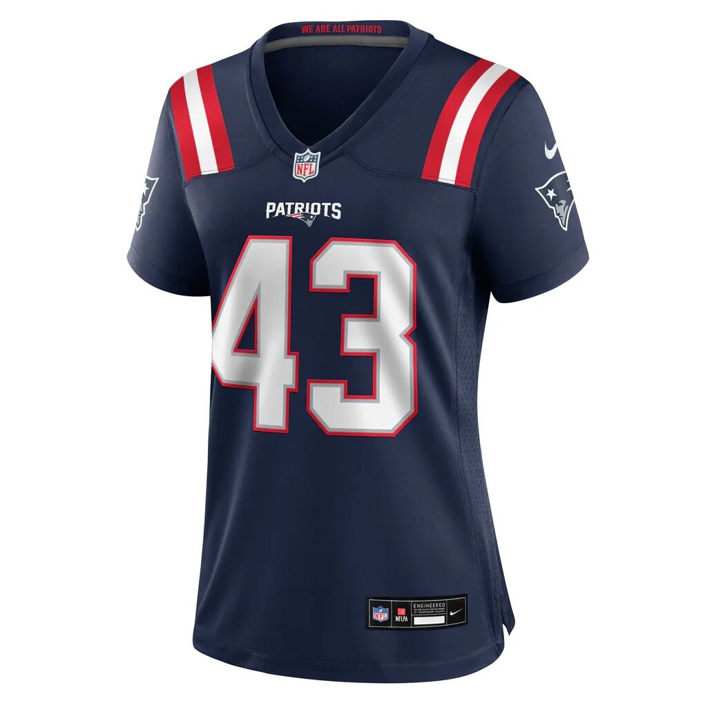 Bradyn Swinson New England Patriots Nike Women's Team Game Jersey
