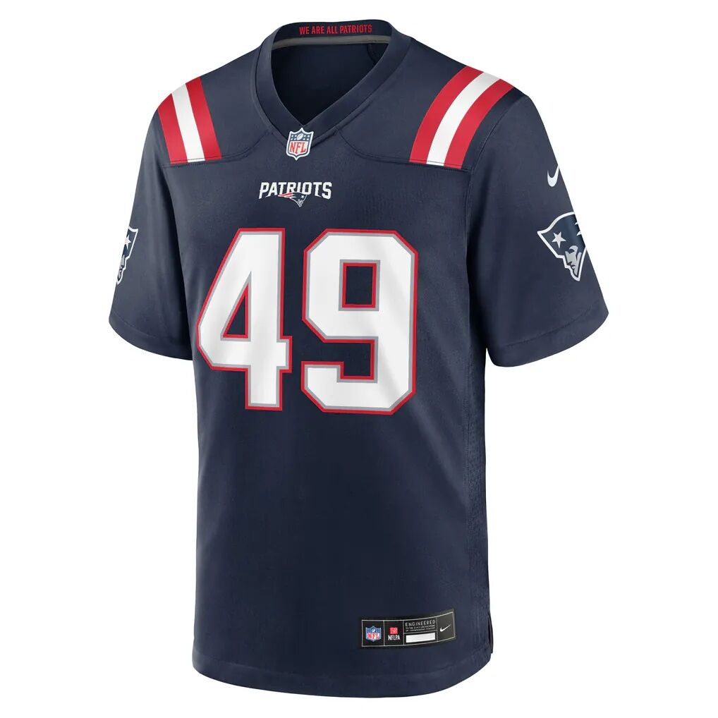 Chad Muma New England Patriots Nike Team Game Jersey