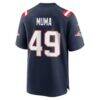 Chad Muma New England Patriots Nike Team Game Jersey - Navy - Alt2