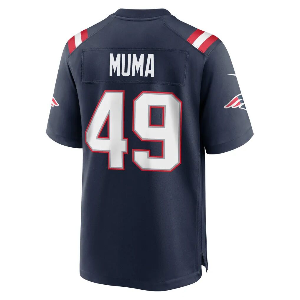 Chad Muma New England Patriots Nike Team Game Jersey