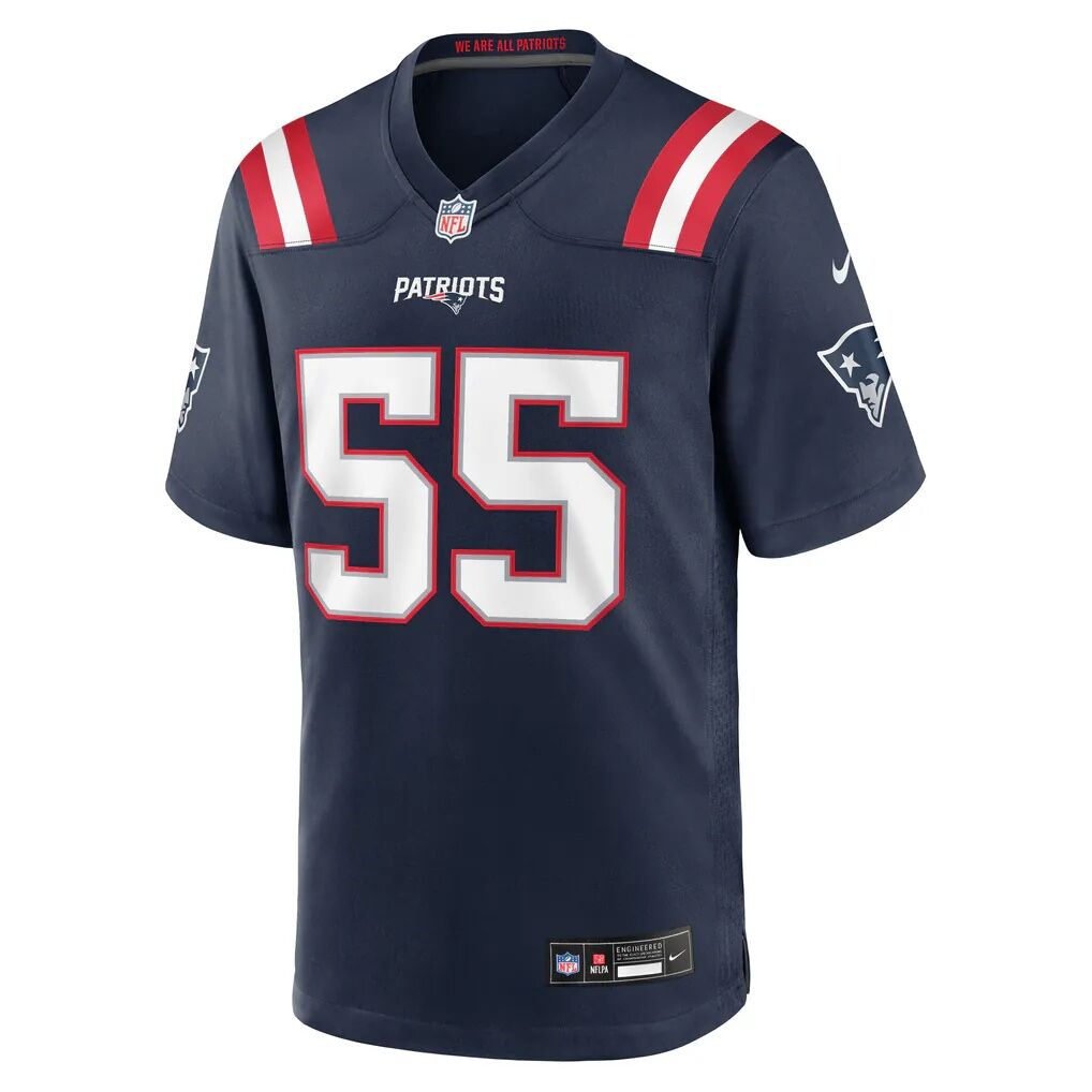 Jared Wilson New England Patriots Nike Team Game Jersey