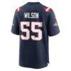 Jared Wilson New England Patriots Nike Team Game Jersey - Navy - Alt2