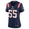 Jared Wilson New England Patriots Nike Women's Team Game Jersey - Navy - Alt1
